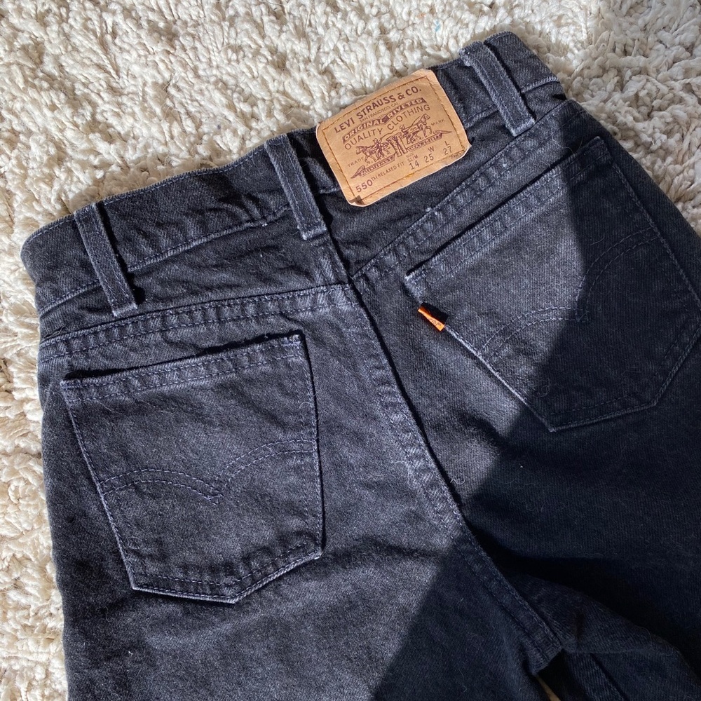 vintage high rise Levi 550’s